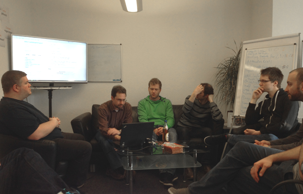 Gemeinsames Programmieren beim Magento Hackathon